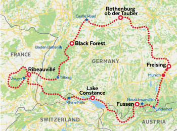 Alsácia e Floresta Negra