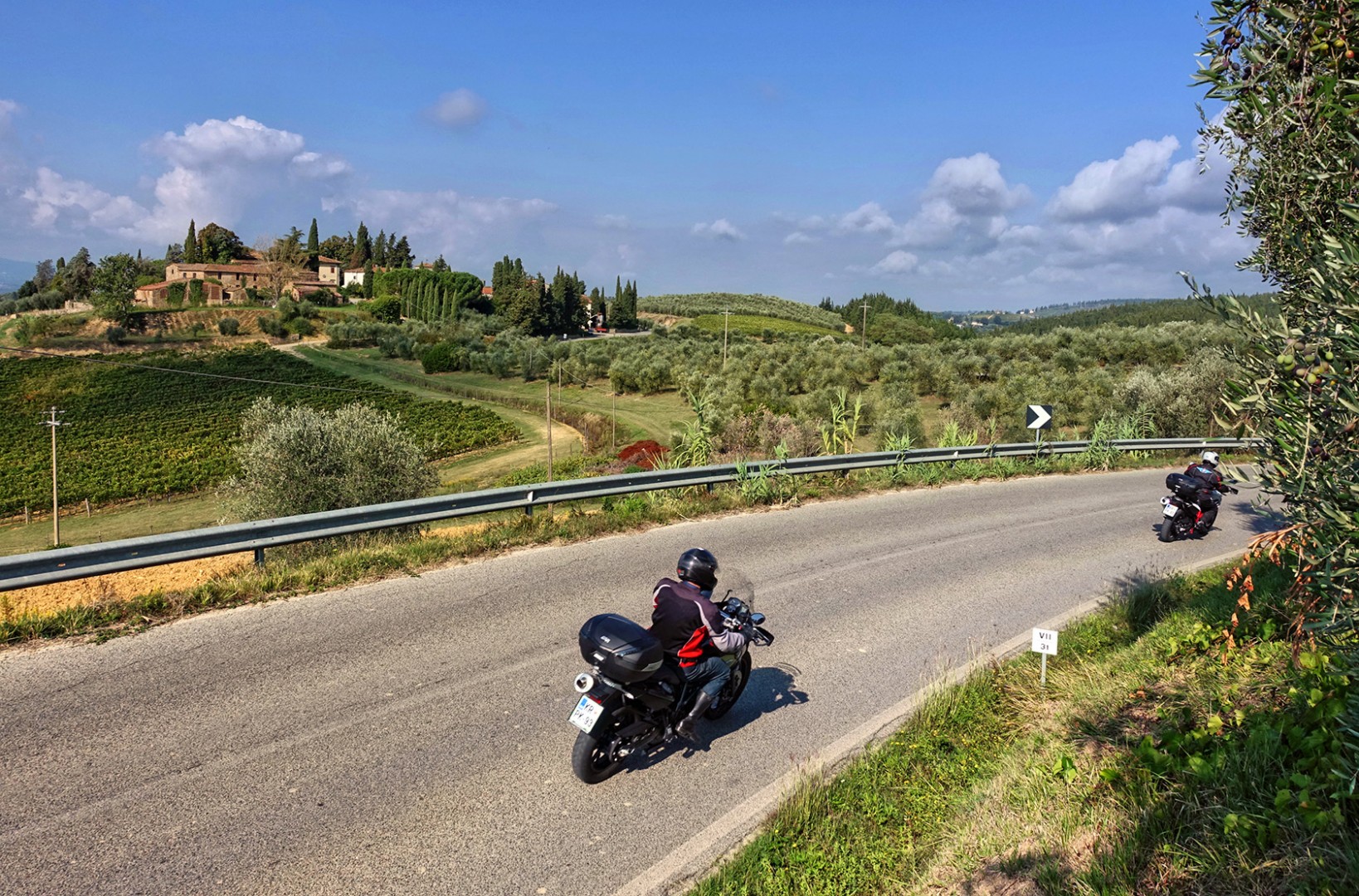 Italia Espresso Ruta En Moto Toscana