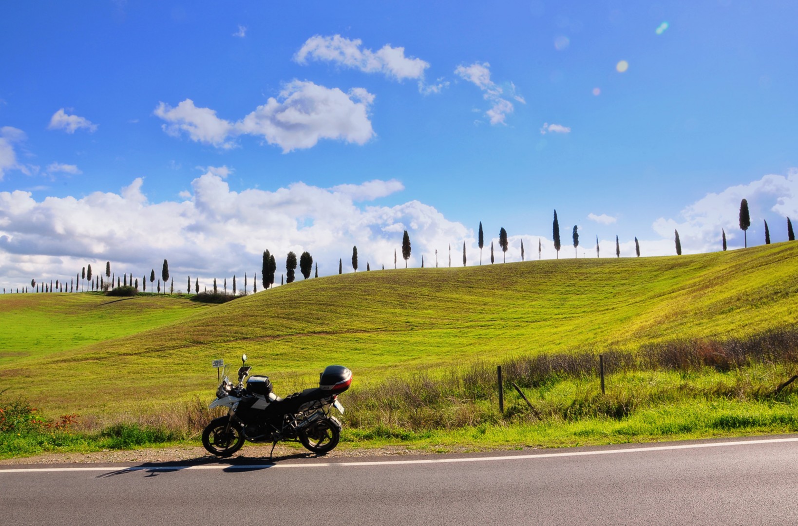 Italia Espresso Ruta En Moto Toscana