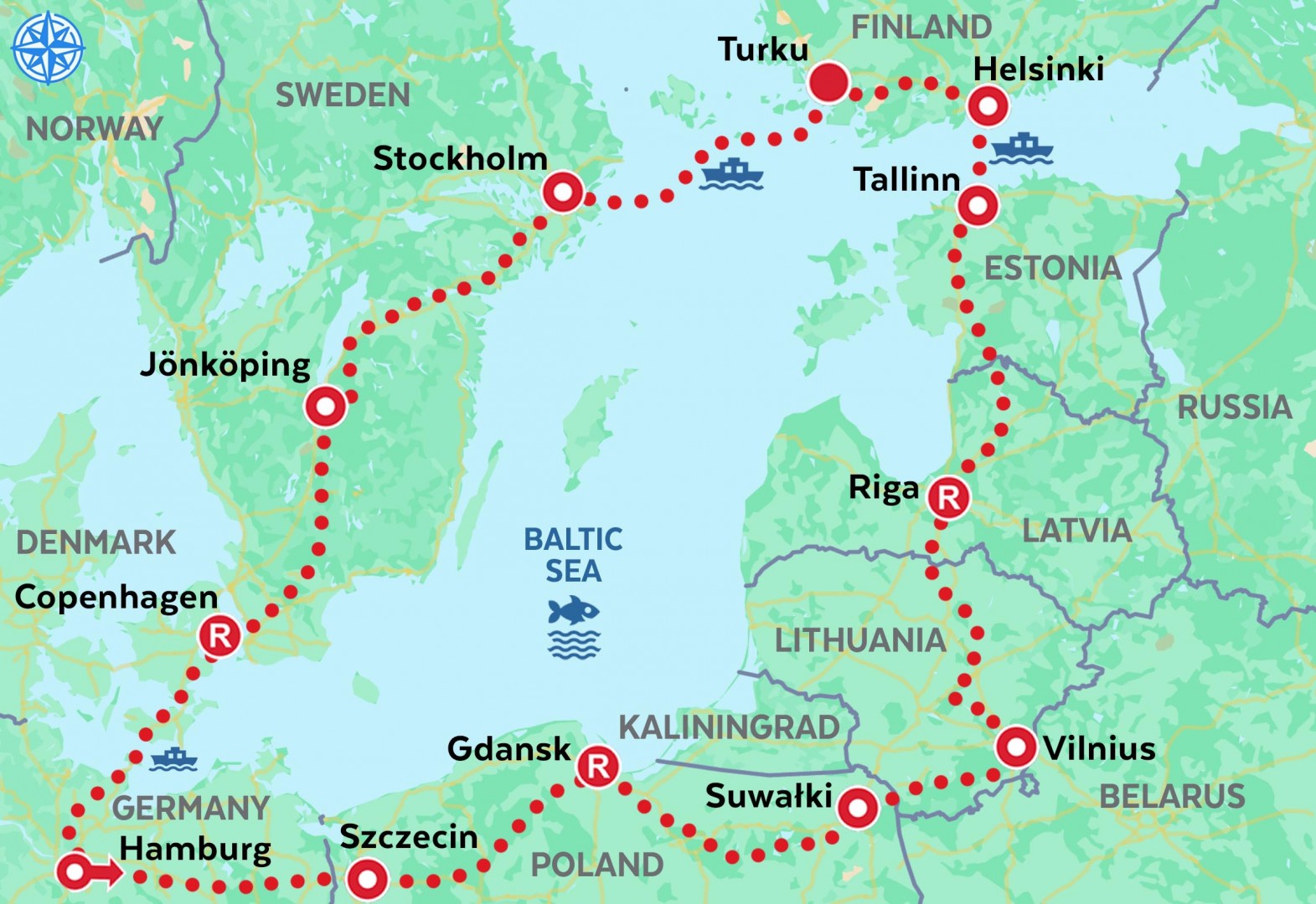 Round The Baltics