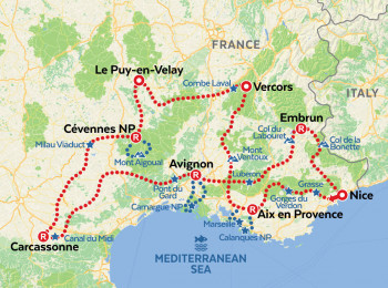 Bonjour Provença – Férias de Motocicleta