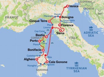 Tuscany Sardinia Corsica