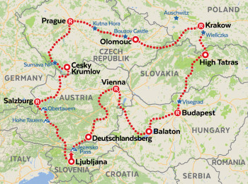 Grand Tour pela Europa