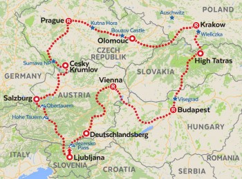 Grand Tour pela Europa